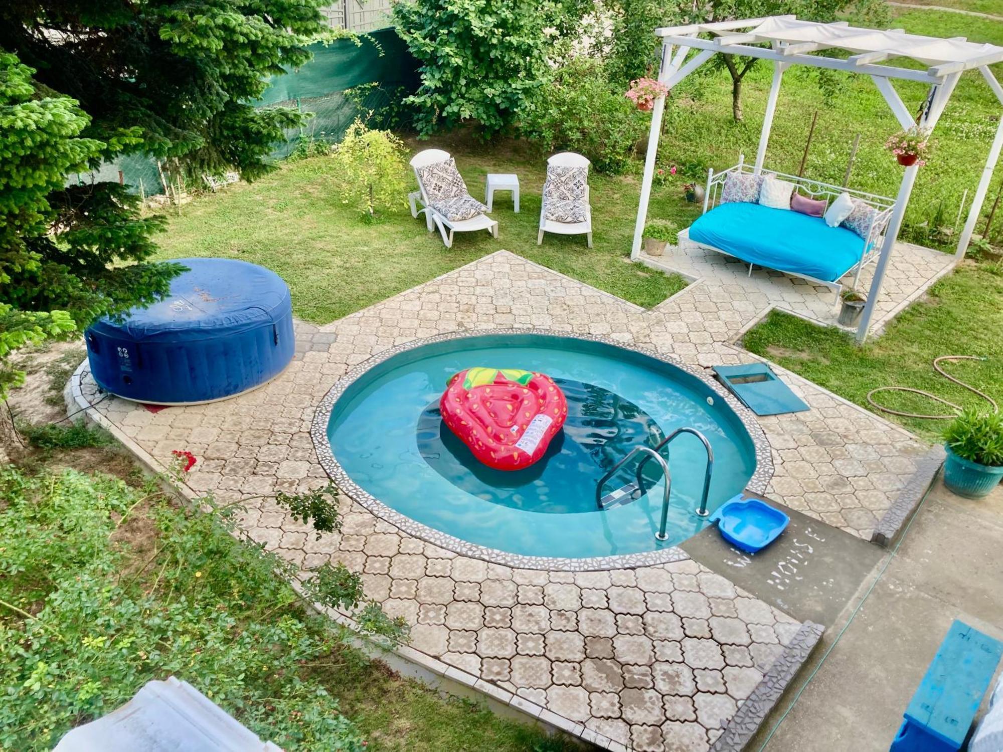 White House With Sauna And Jacuzzi ノヴィ・サド エクステリア 写真